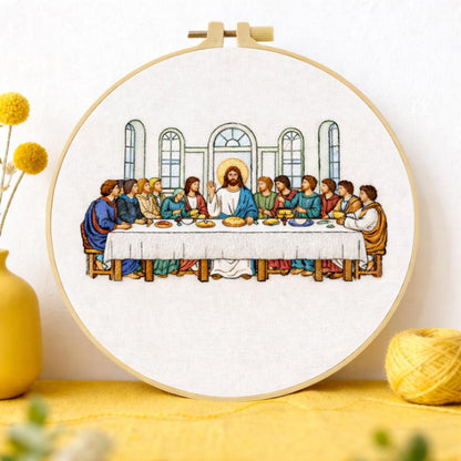 CraftHoop Sacred Nativity Embroidery Kits