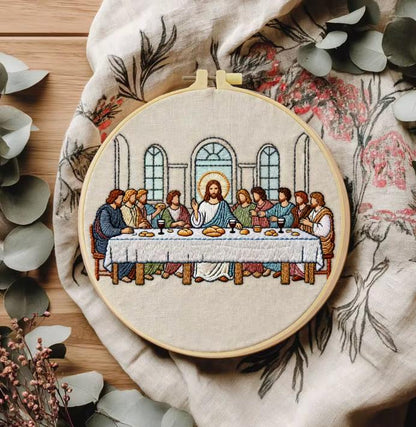 CraftHoop Sacred Nativity Embroidery Kits