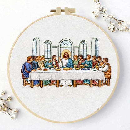 CraftHoop Sacred Nativity Embroidery Kits