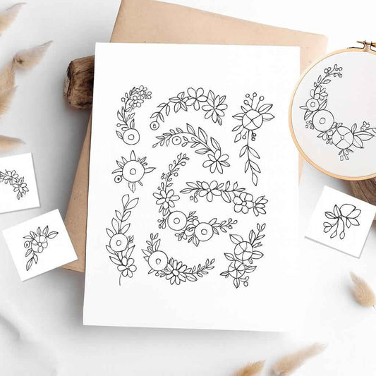 Stick & Stitch Patterns – Water-Soluble Transfers