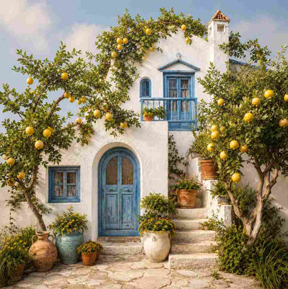 CraftHoop Lemon Villa Cross Stitch Kit