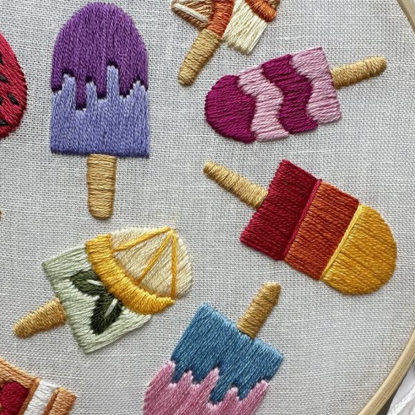 CraftHoop Summer Pops Embroidery Kit