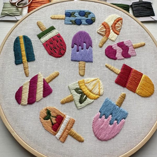 CraftHoop Summer Pops Embroidery Kit