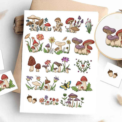 Colorful Stick & Stitch Patterns – Water-Soluble Transfers