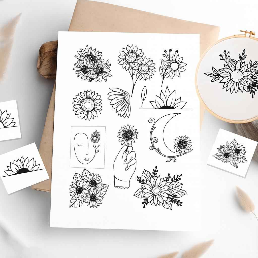 Stick & Stitch Patterns – Water-Soluble Transfers