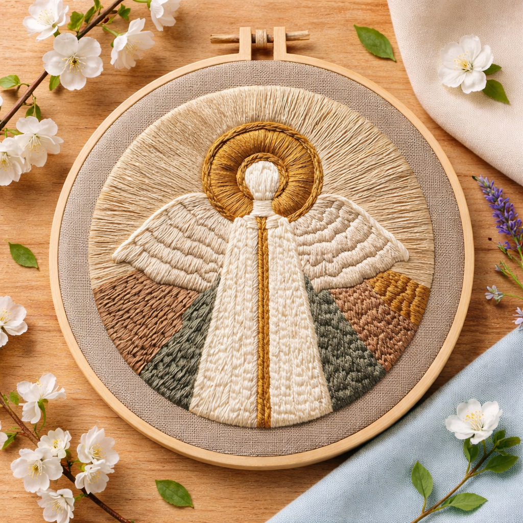 CraftHoop Silent Night Embroidery Kit