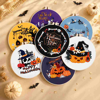 CraftHoop Halloween Magic Embroidery Kit