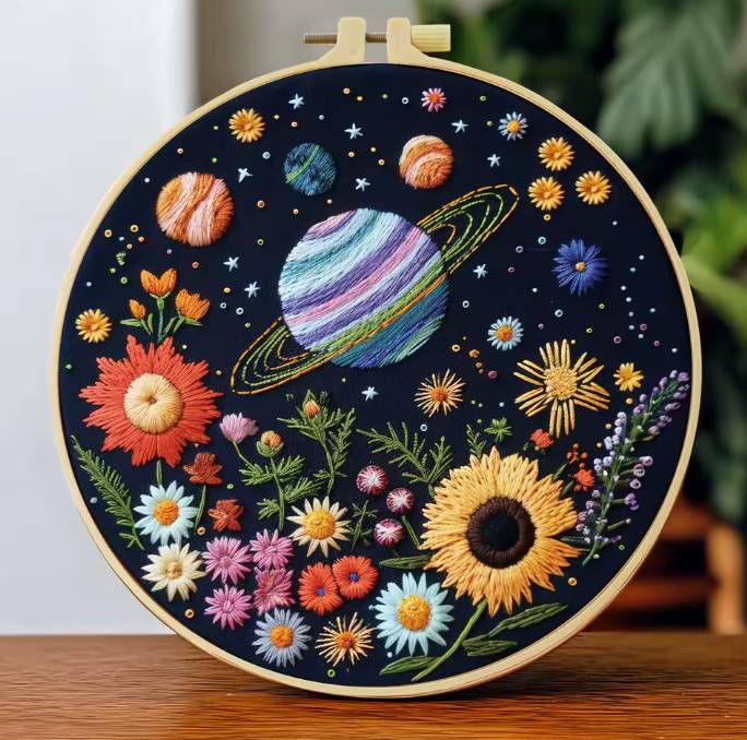 CraftHoop Nature Moments Embroidery Kit – Clearance Find