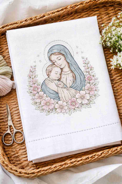 CraftHoop Faith & Blessings Stick & Stitch – Water-Soluble Transfers