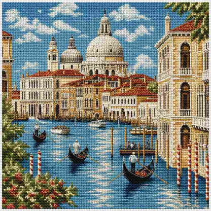 CraftHoop Italian Escape Cross Stitch Kits