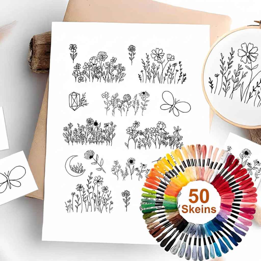 Stick & Stitch Patterns – Water-Soluble Transfers