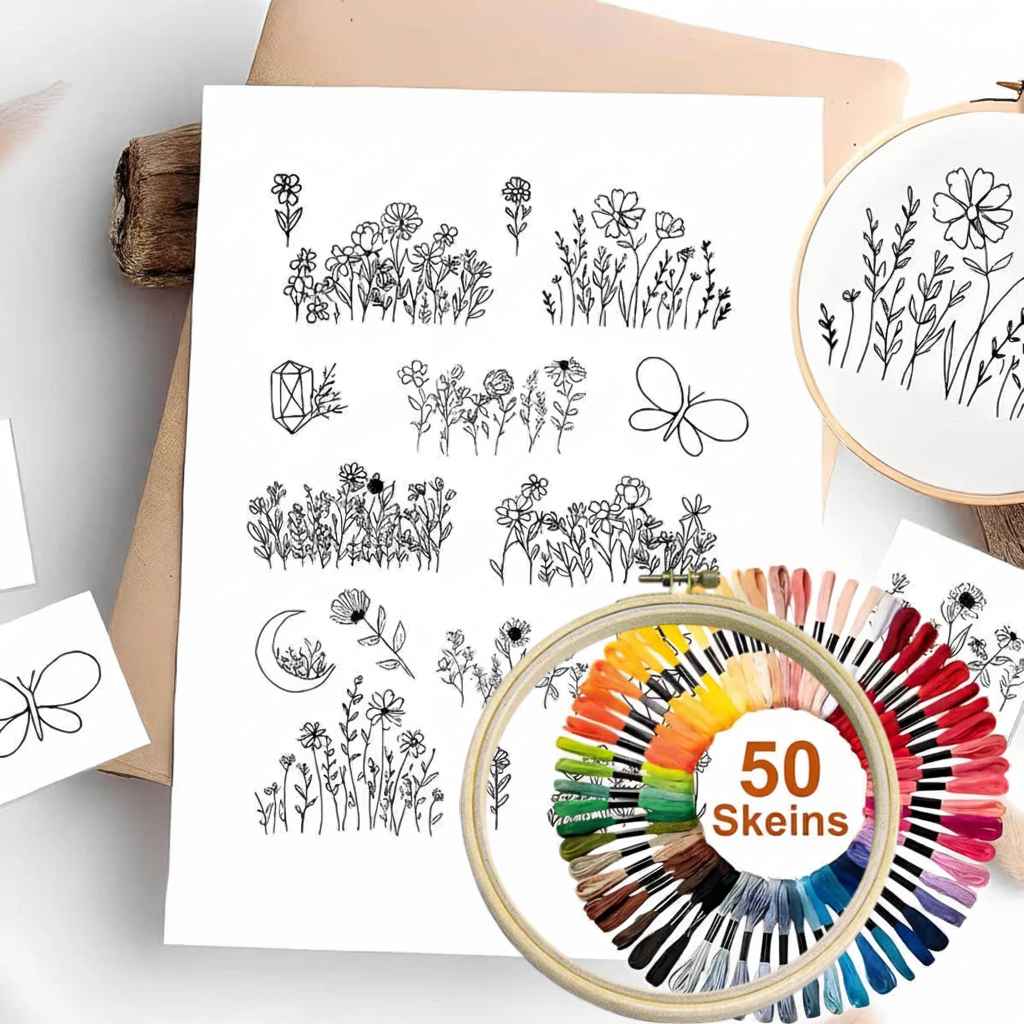 Stick & Stitch Patterns – Water-Soluble Transfers