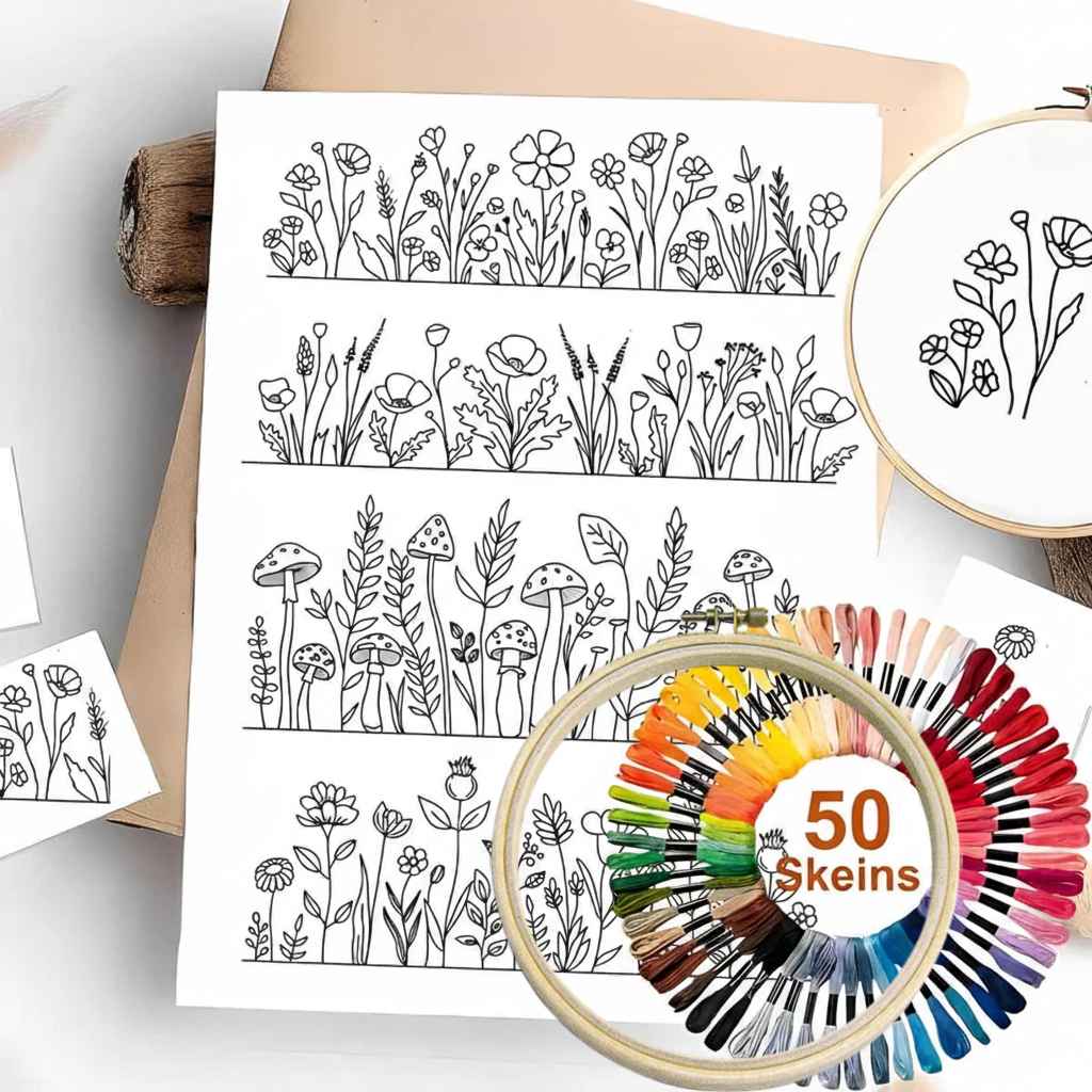 Stick & Stitch Patterns – Water-Soluble Transfers